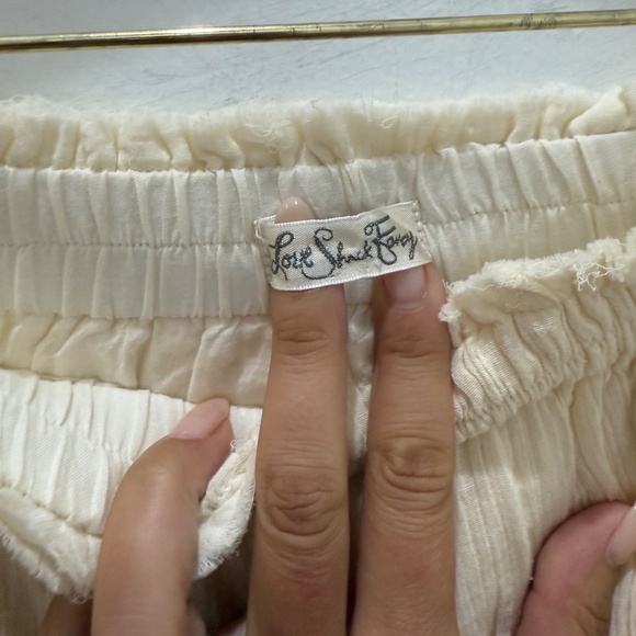 LoveShackFancy Cream Skirt Size 2 - Picture 4 of 6